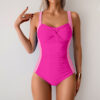 New Pink One-piece Swimsuit