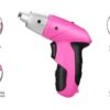 DEKO Pink 98 Piece Tool Set,General Household Hand Tool Kit with Plastic Toolbox Storage Case - Image 7