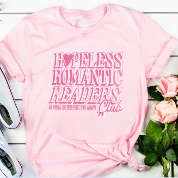 Pink Romance Book Tshirt