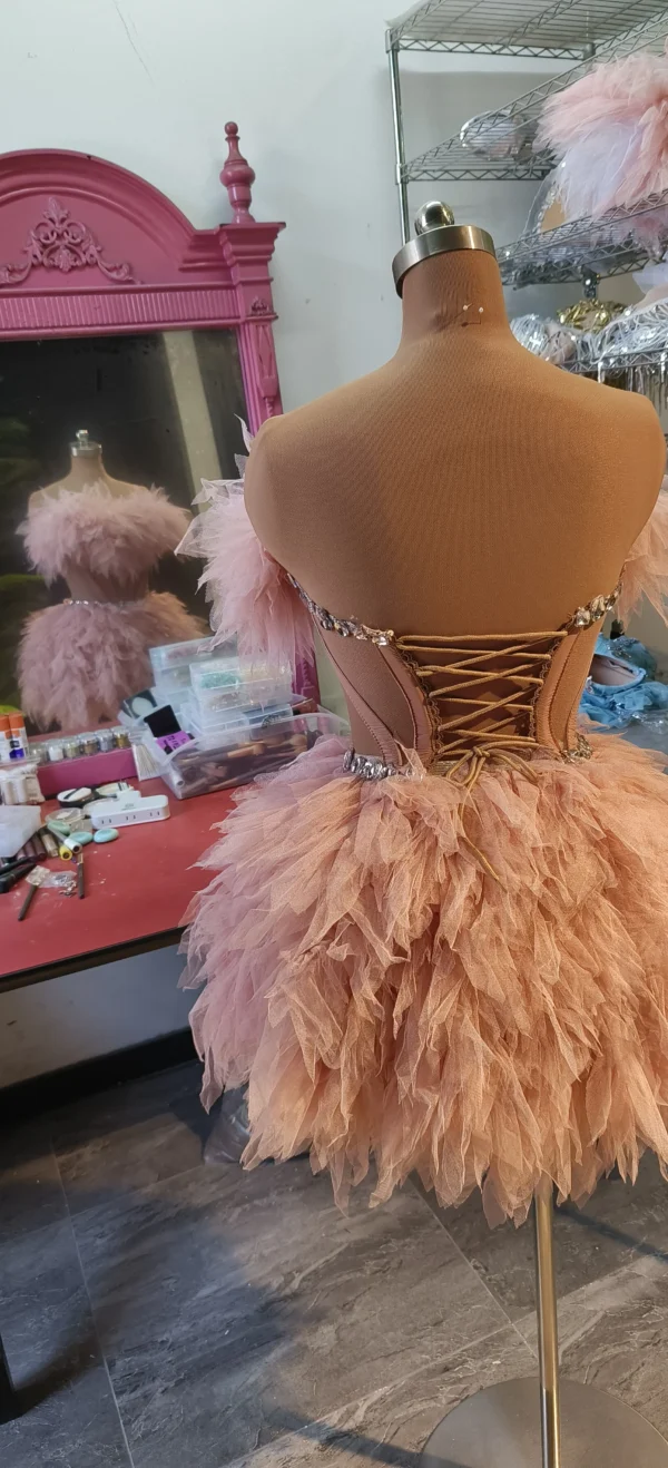 Sleeveless Cocktail Short Party Dress - Image 6