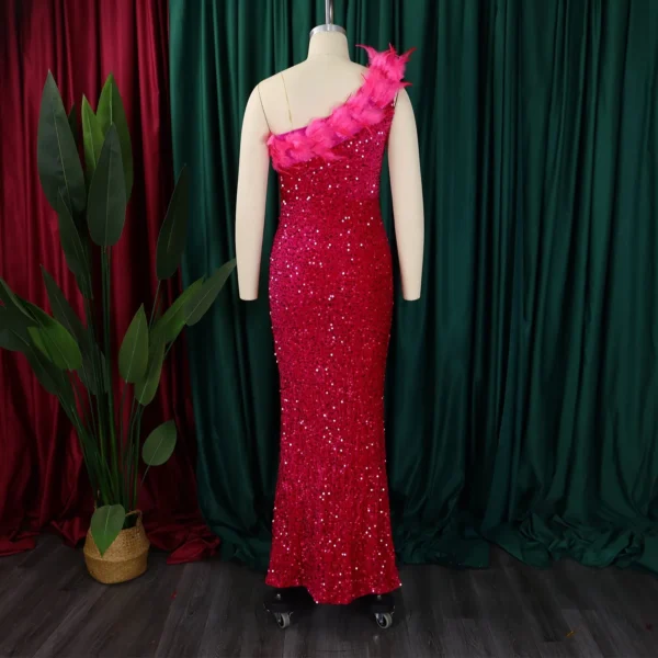Elegant Evening Night Party Dress - Image 4