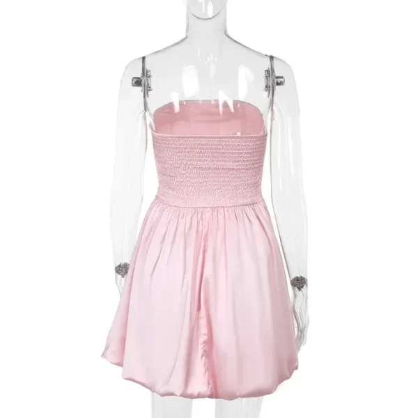Sexy Bandeau Mini Dress - Image 3